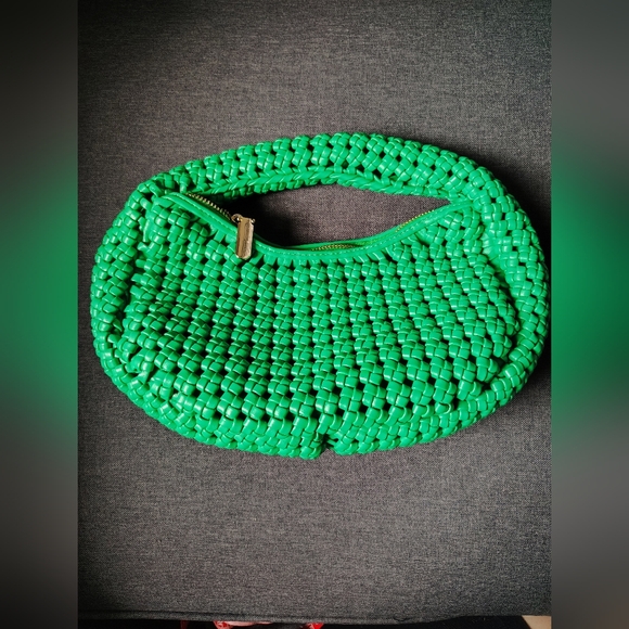 Sincerly Jules Handbags - Sincerely Jules Vibrant Green Shoulder Bag